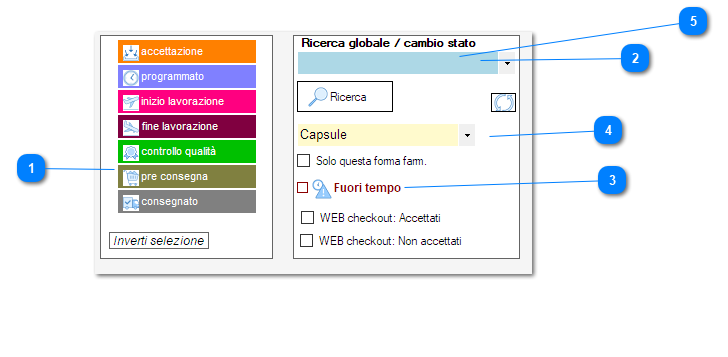 2.5. Filtri e ricerca